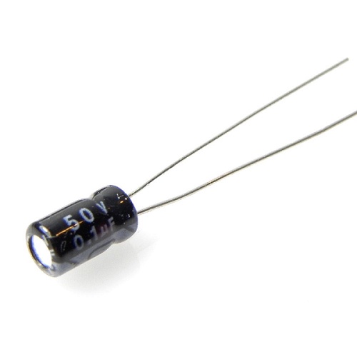 [50 cái] Tụ hóa 0.1uF, 0.22uF, 0.33uF, 0.47uF (50V)