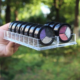 Eyeshadow Organizer Box, Acrylic Holder,16 Spaces Storage Case-01