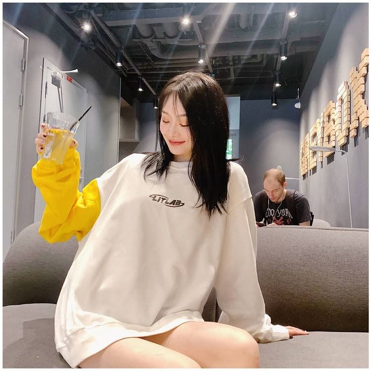 Pokemon pikachu print long sleeve Sweatshirts INS Korean style loose women casual clothes | BigBuy360 - bigbuy360.vn