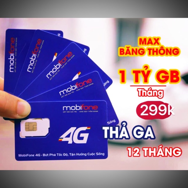 SIM VÀO MẠNG MAX BĂNG THÔNG MOBIFONE