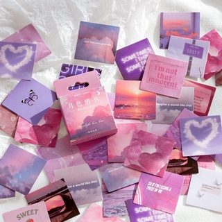 Box Of 46 Landscape Stickers - Hộp 46 sticker phong cảnh
