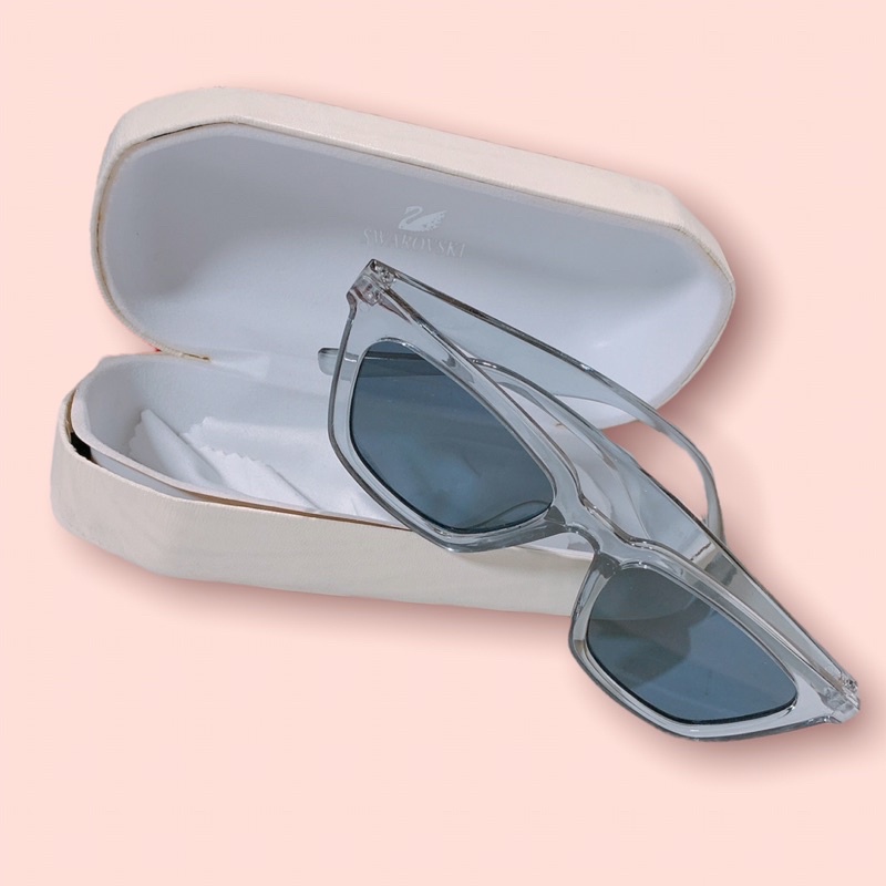 Kính mát nam nữ chống UV400, thiết kế mắt vuông dễ đeo, màu sắc thời trang