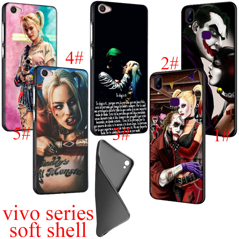 harley quinn and joker Soft Phone Case for VIVO S5 V15 X30 Pro NEX 3 Y19 Y30 Y50 U3 IQOO Cover