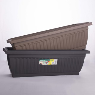 COMBO 2 CHẬU HOA NHỰA DÀI BABA-BI-509-ZB+ZG HÀNG NHẬP KHẨU MALAYSIA THÂN THIỆN VỚI MÔI TRƯỜNG