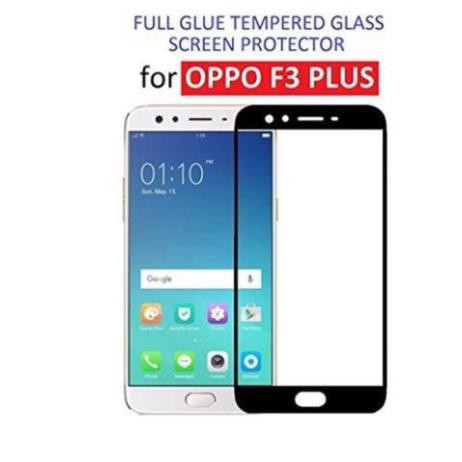 Kính cường lực oppo F3 plus full màn