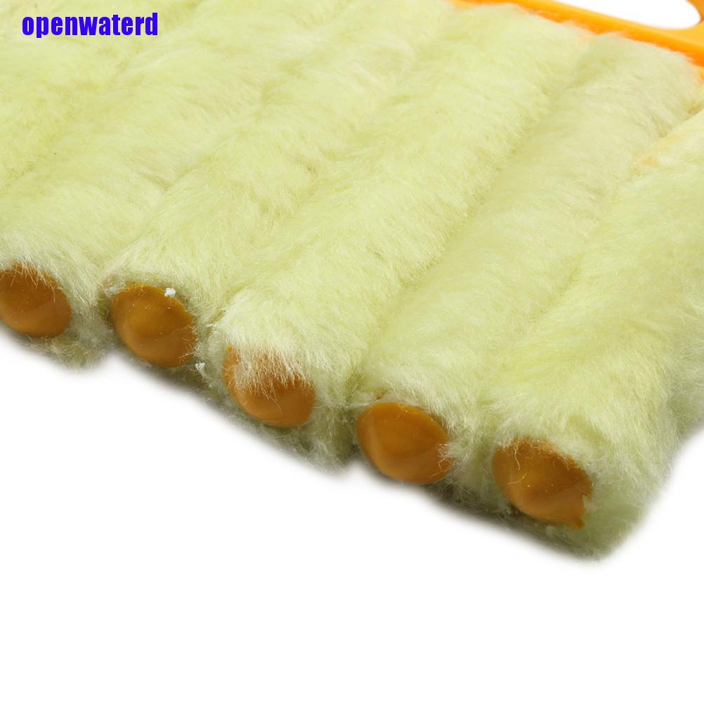 1 Bàn Chải Mini Cầm Tay Làm Sạch Cửa Sổ 7 Hình Dạng Đứng