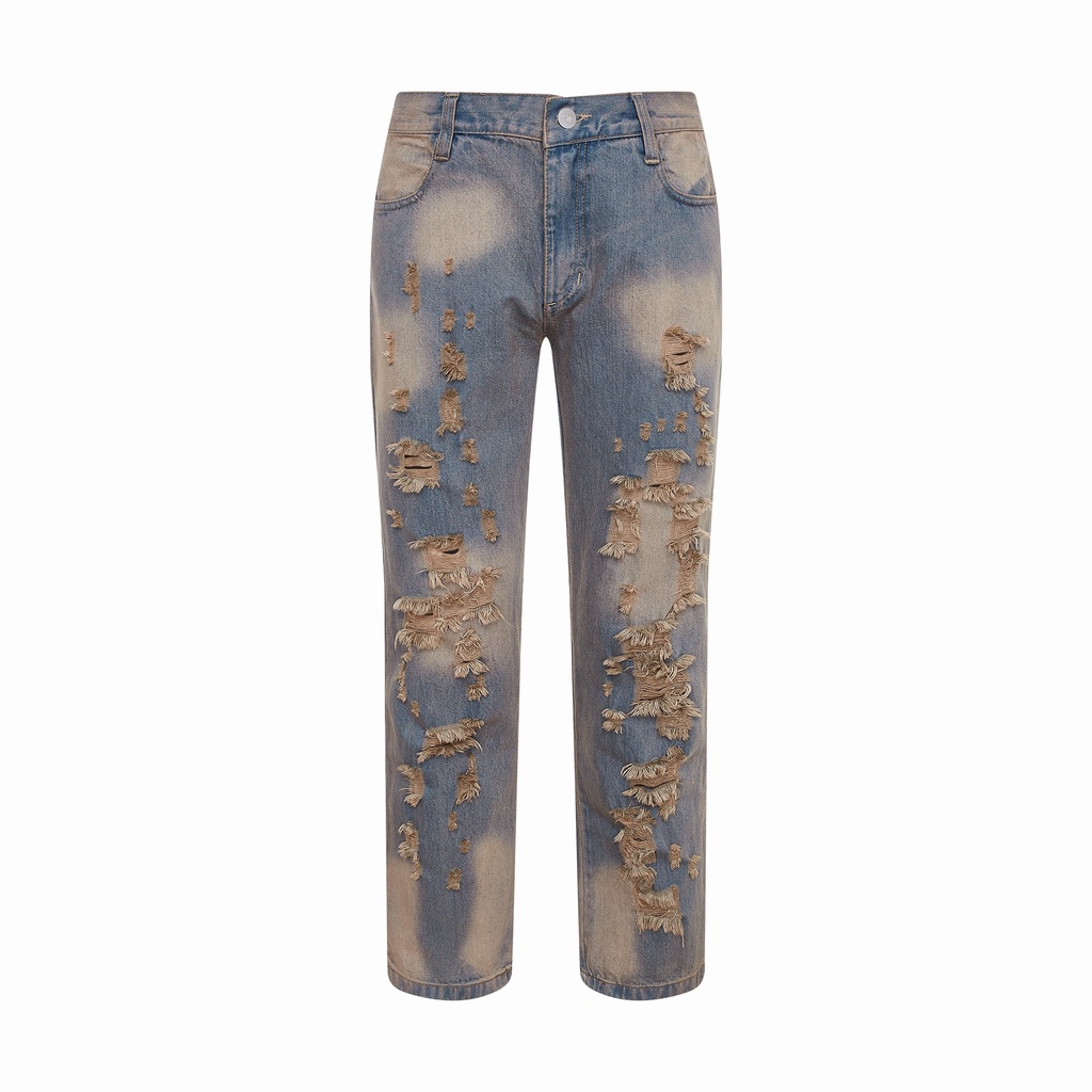 Quần Dimoir Rách Xanh