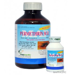 THUỐC DIỆT MUỖI VÀ CÔN TRÙNG PERMETHRIN 50EC 1Lít
