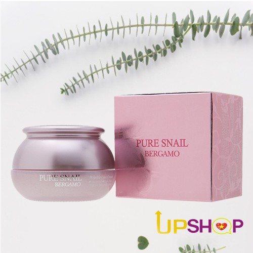 Kem Dưỡng Da Bergamo PURE SNAIL Tinh Chất Ốc Sên Ngừa Lão Hóa - 50g - Hồng