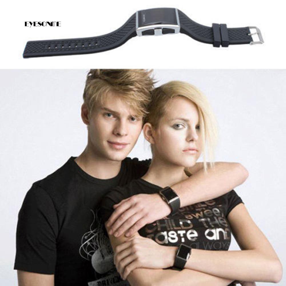 Đồng hồ điện tử mặt vuông cho nam và nữ