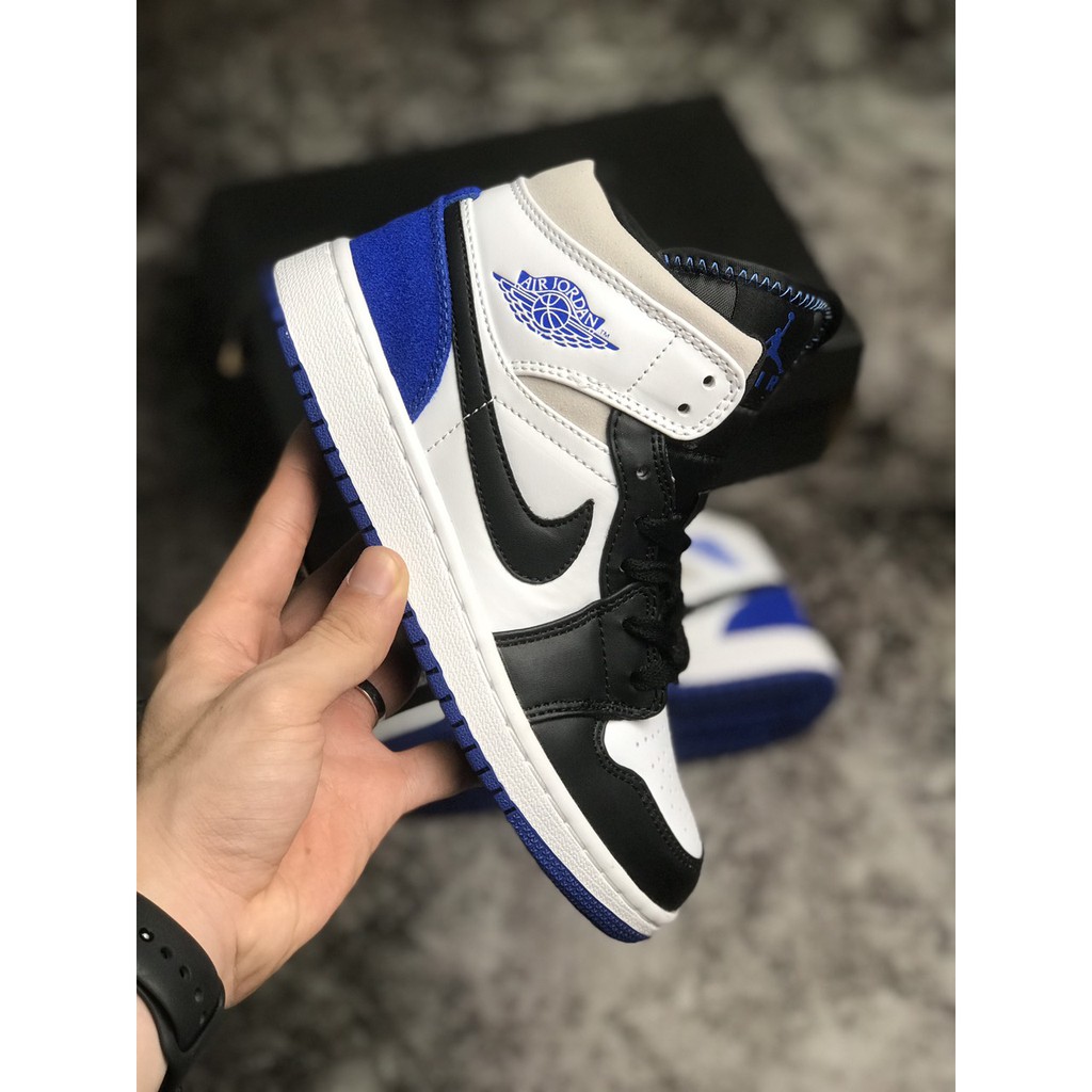 [KELLY SNEAKERS] Giày Jordan 1 Mid Union Royal Xanh Dương ( ẢNH THẬT+ HÀNG SẴN)