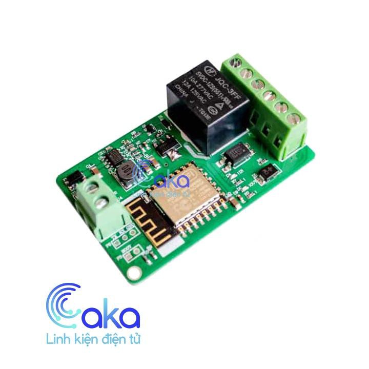 Mạch điều khiển wifi relay ESP8266 V12