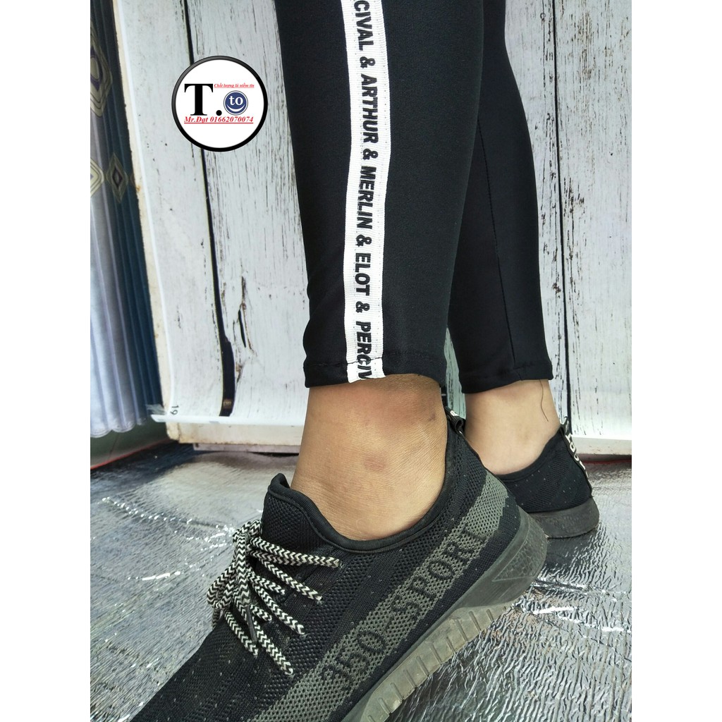 Quần thun nữ - legging (Ôm body, viền dây hợp thời trang)