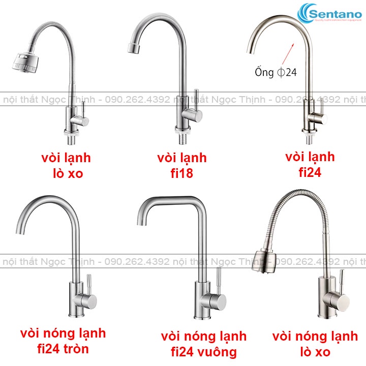 Chậu rửa chén đúc liền khối SENTANO 82x45cm 2 hộc lệch inox sus304 GIÁ RẺ - Bồn rửa chén 2 ngăn