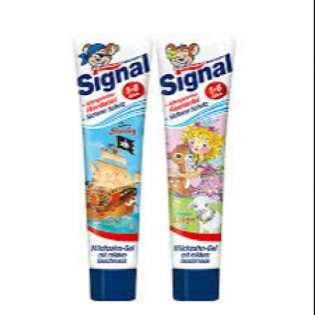 Kem đánh răng signal Đức cho bé 0_6t