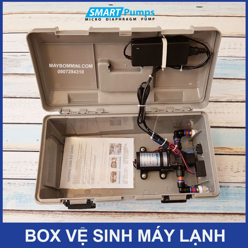 Box xịt vệ sinh máy lạnh chuyên nghiệp 45W 220V Option 1