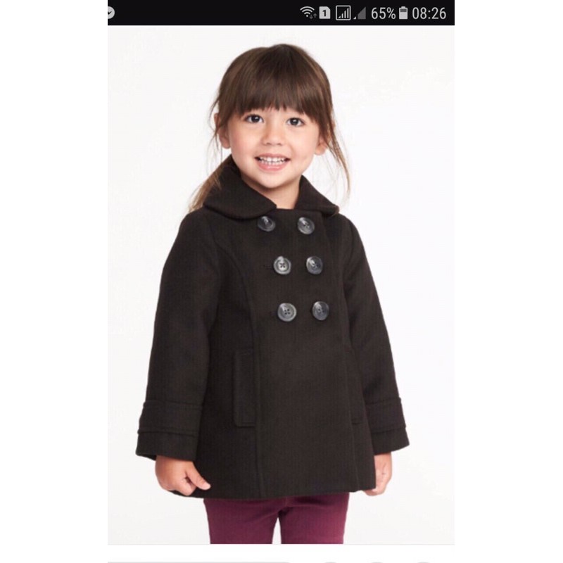 📌 ÁO KHOÁC DẠ BÉ GÁI OLD NAVY XUẤT XỊN 12M-5Y