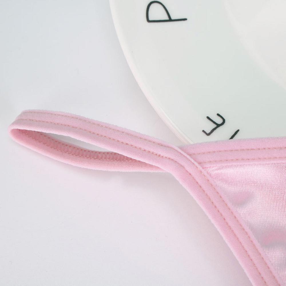 Quần Lót Satin Lưng Thấp Đính Nơ Sang Trọng Cho Nữ