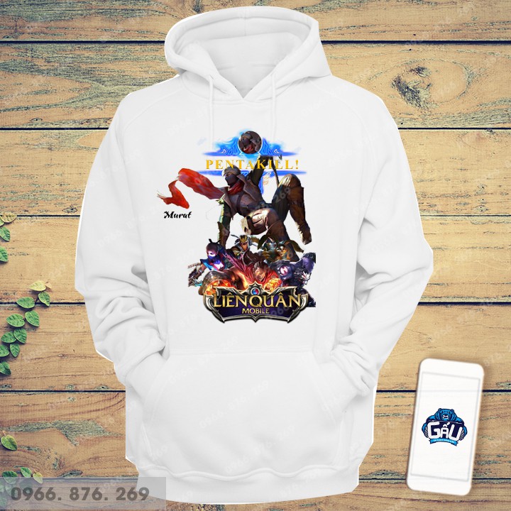 In áo liên quân hoodie theo yêu cầu