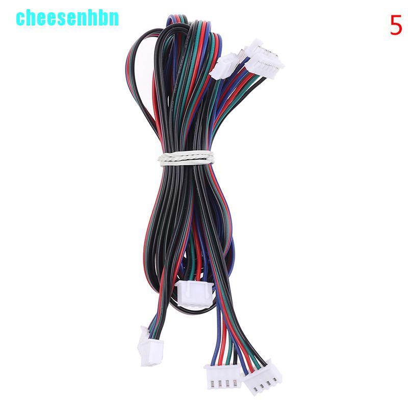 Set 5 Dây Cáp Động Cơ Bước 4pin Sang 6pin Xh2.54 Cho Máy In 3d