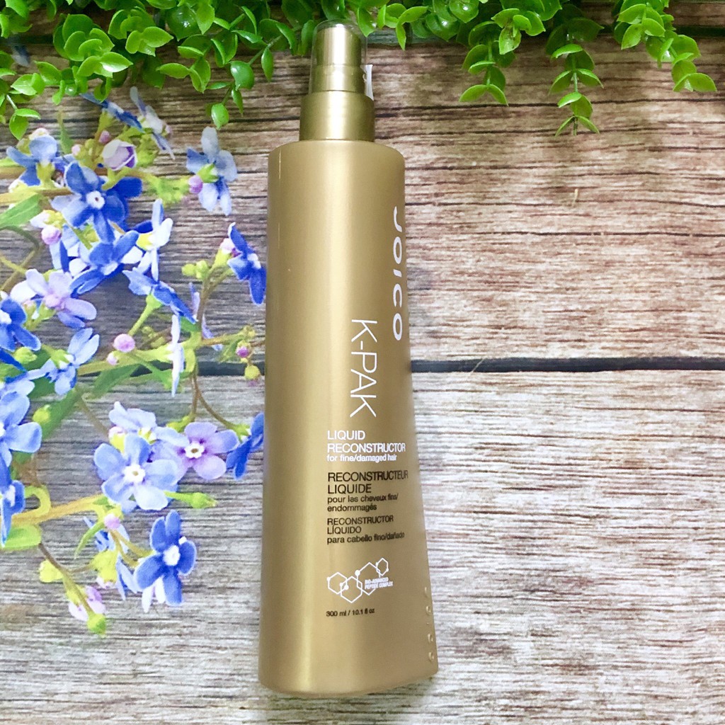 Xịt dưỡng phục hồi tóc khô xơ chẻ ngọn Joico K-pak Liquid Reconstructor 300ml