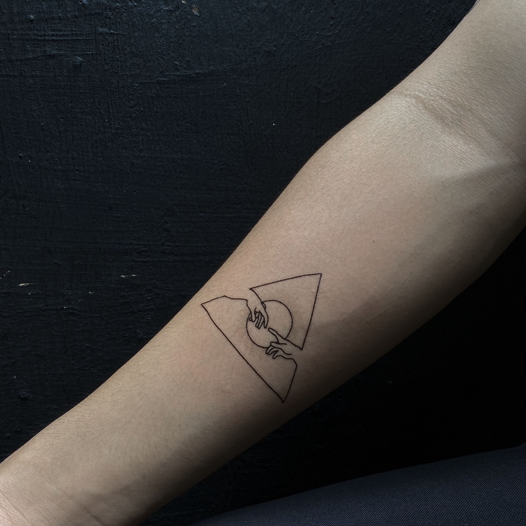 Hình xăm dán tạm thời Tattoodee 7 ngày, xăm trong 1 phút, chống nước 100%