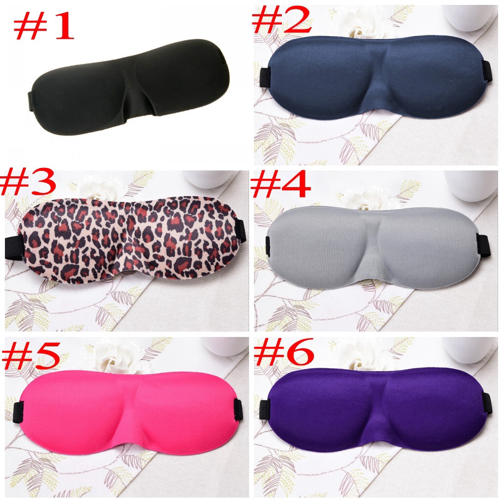 Miếng bịt mắt ngủ có lớp đệm 3D mềm mại thư giãn tiện lợi cho du lịch