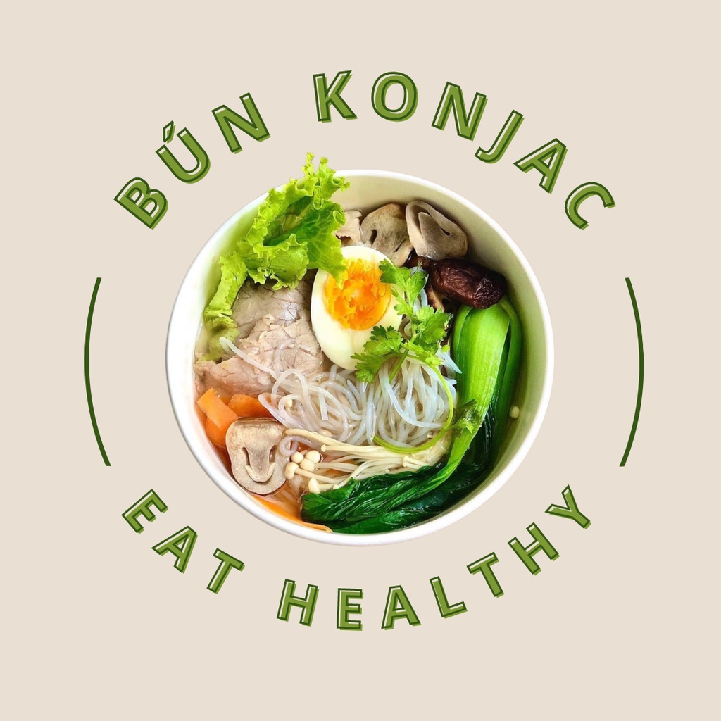 Bún Konjac Sợi Rối cho thực đơn ăn kiêng, ăn chay trường, giảm cân