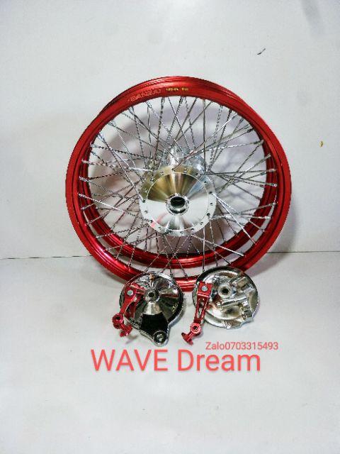 CẶP BÁNH CĂM WAVE DRAEM THẮNG ĐÙM NIỀN BANZAI THÁI 1.41.4 KÈM HAI MÁ ĐÙM