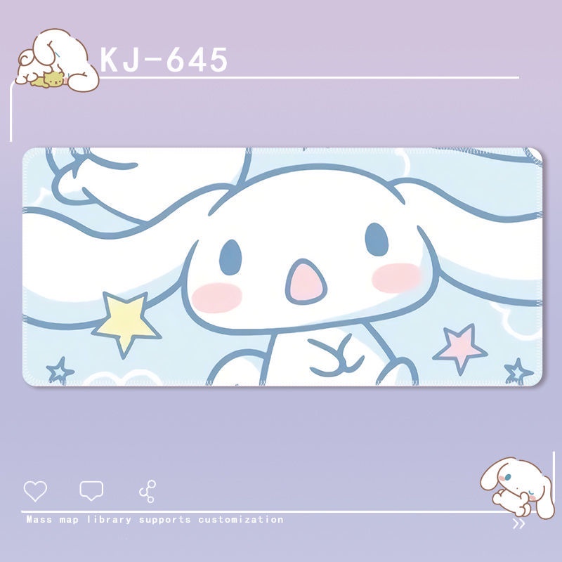 Miếng Lót Chuột Máy Tính sanrio Hình melody / Cún melody / melody / Bàn Phím Máy Tính