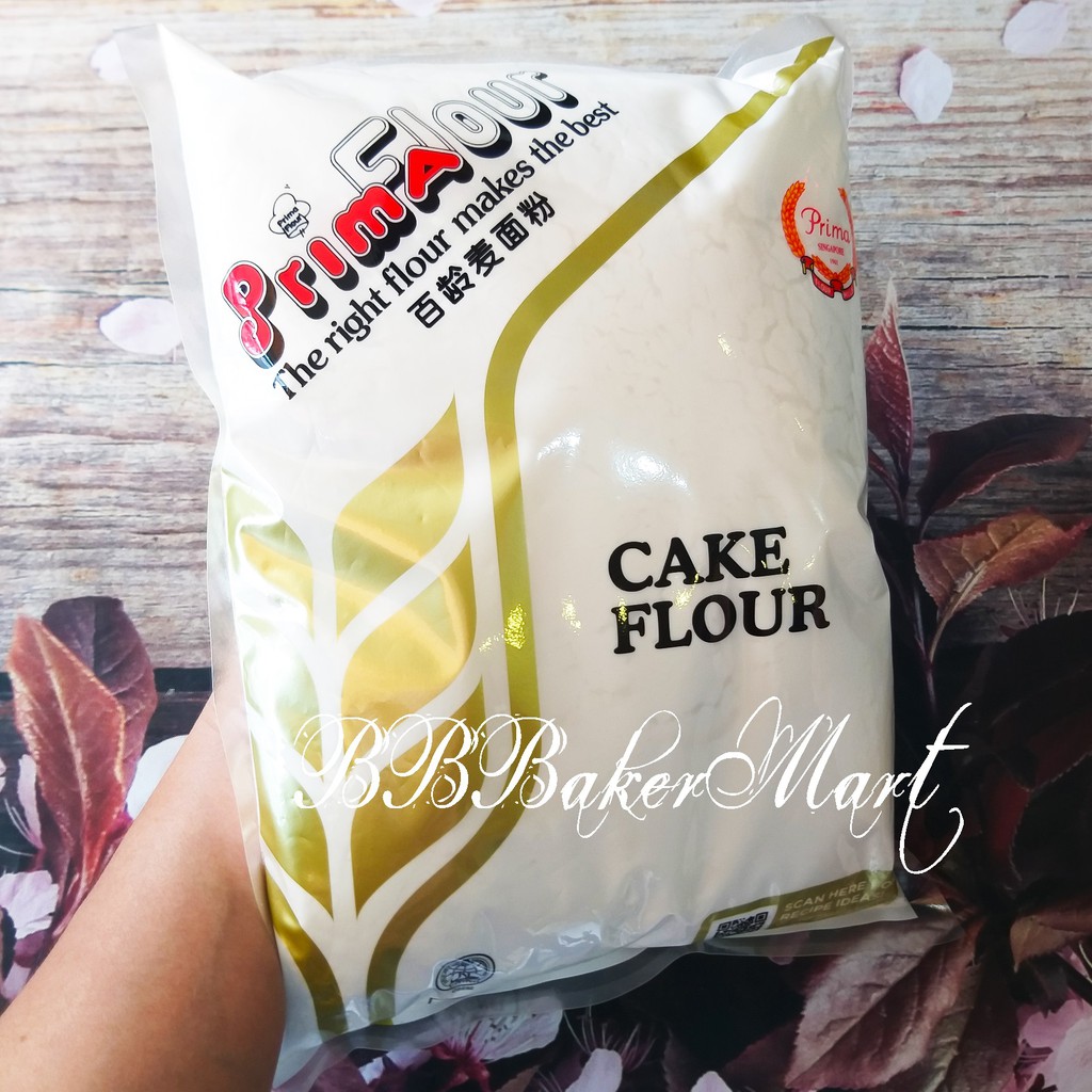 Bột PRIMA số 8 - Bông Lan Cake Flour màu VÀNG - 1Kg