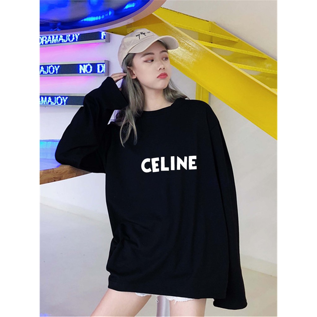 Áo Sweater CeLine Form Rộng, Nam Nữ dáng Unisex - Áo Chất Nỉ Bông Cao Cấp - Áo Hoodie Top Xu Hướng 2021 | BigBuy360 - bigbuy360.vn