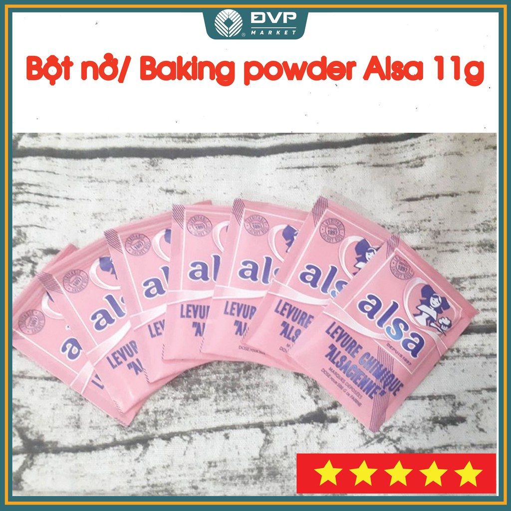 Bột nở/ Baking Powder Alsa 11g (1 gói)