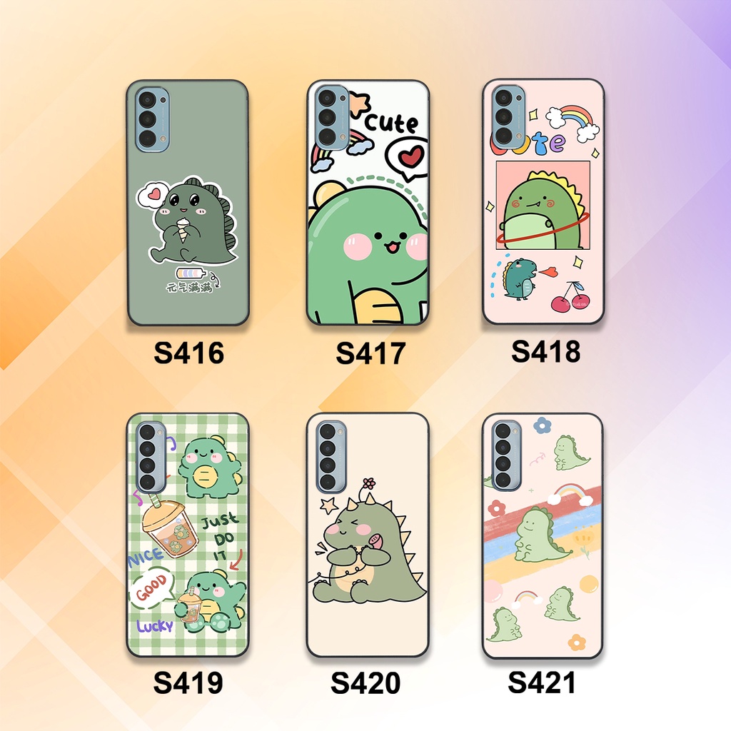 Ốp lưng Oppo Reno 4 - Reno 4 Po in hình khủng long cute