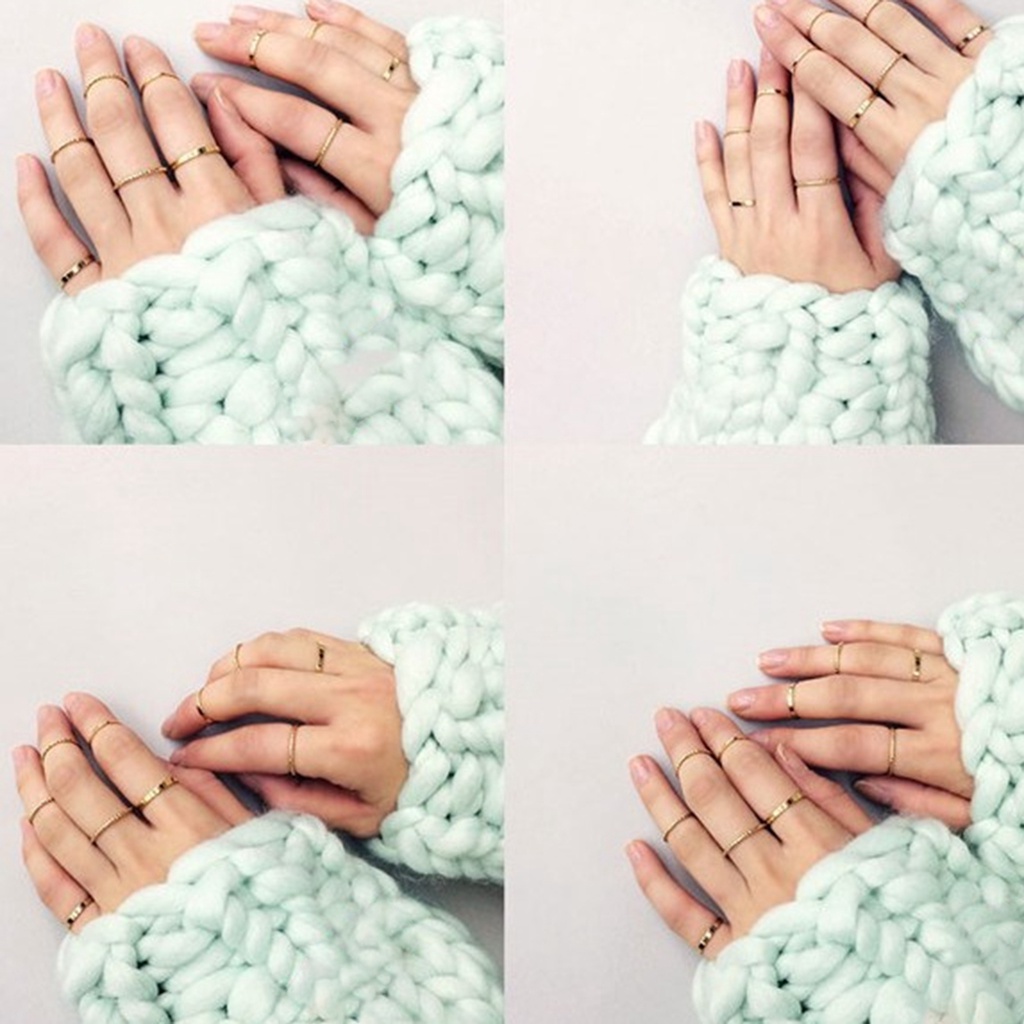 Nhẫn Nữ Kiểu Dáng Đơn Giản Hợp Thời Trang