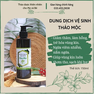 Dung dịch vệ sinh thảo mộc