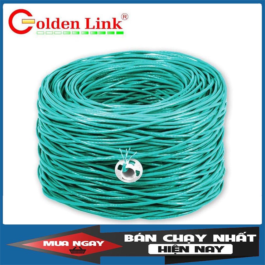 [CHÍNH HÃNG] Cáp mạng Cat5e Golden Link chất lượng cao - Đại lý phân phối toàn quốc