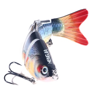 Mồi Câu Cá Giả 6 Đoạn 10cm / 18g