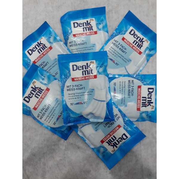 Giấy tẩy trắng quần áo Denkmit 20 miếng