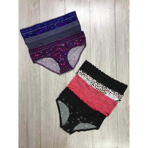 5 quần lót Victoria’s Secret, size S, auth chính hãng