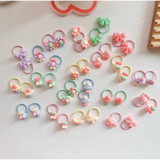 Set 10 Cột Tóc Xinh Xắn, Đáng Yêu Cho Bé