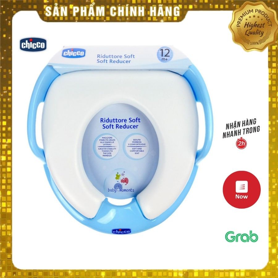 Bệ thu nhỏ bồn cầu cho bé chính hãng Chicco  Bệ toilet, lót bồn cầu  an toàn cho bé