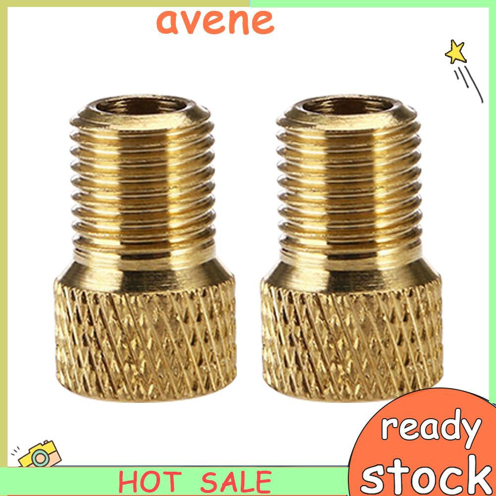 Set 2 Đầu Chuyển Đổi Van Bơm Xe Đạp