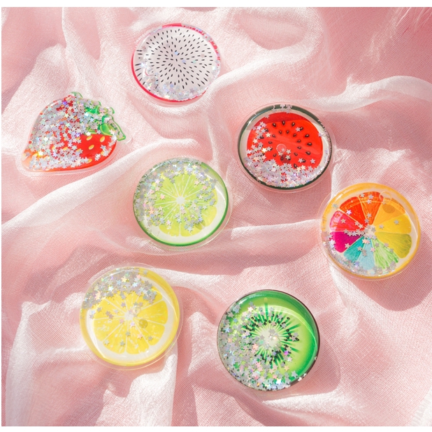 Giá đỡ điện thoại hình tròn chứa nước độc đáo