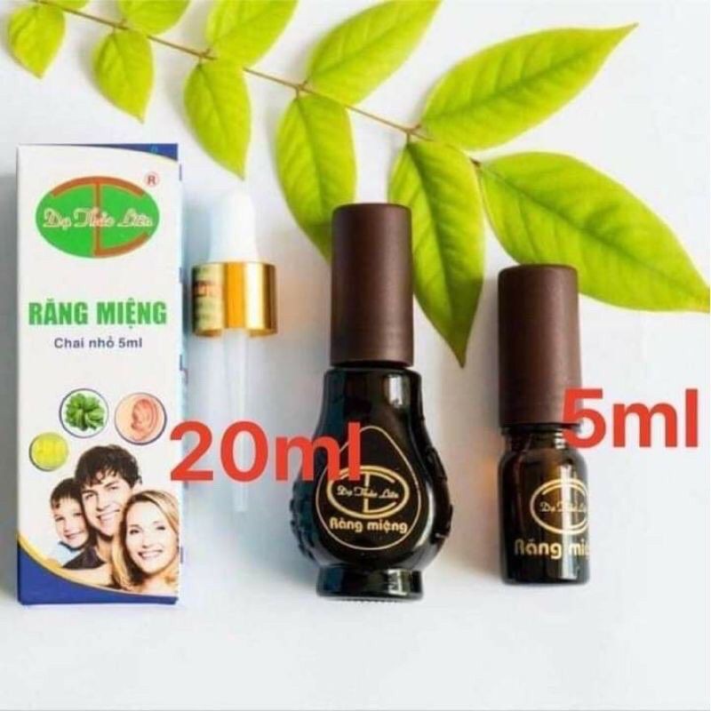 chai răng miệng 20 ml