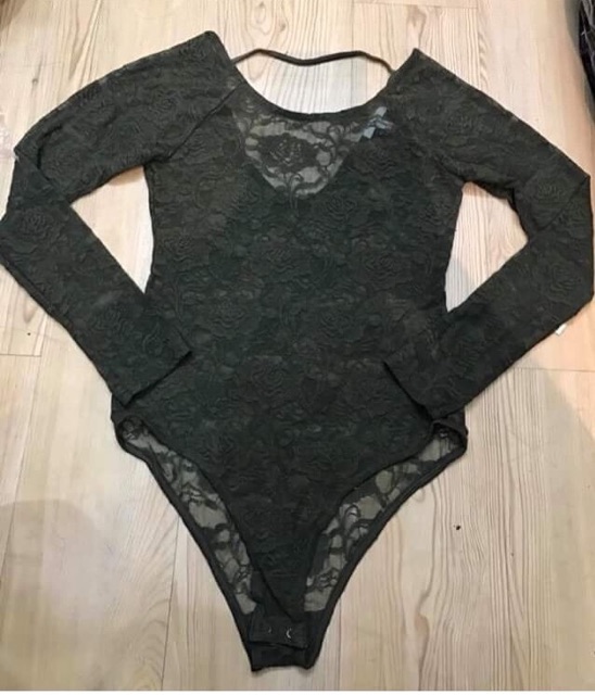 Áo Bodysuit ren