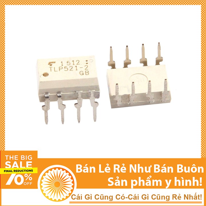 Opto TLP521-2 DIP8 Chân Cắm