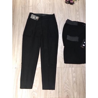 Quần baggy lưng phối thun