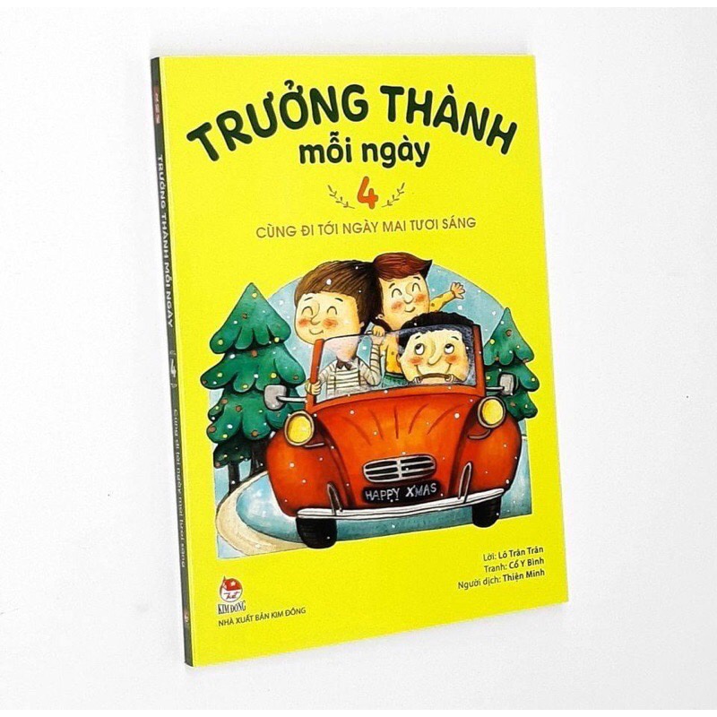 Sách Kĩ Năng Sống – Trưởng Thành Mỗi Ngày – Trọn bộ 4 tập