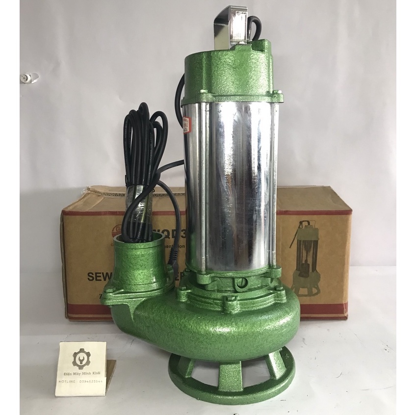 Máy bơm nước chìm thả tõm Inox 2.2kw 1.5kw Chenglong 40m3/h | Máy bơm nước bể cá